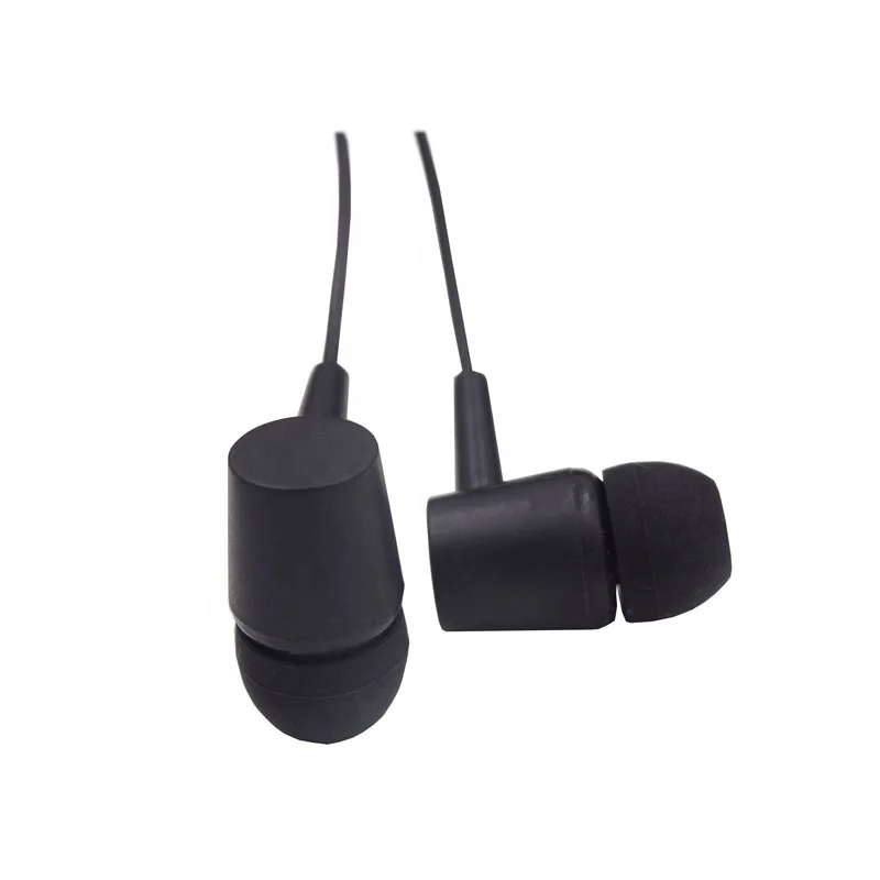 Customized Airline Headset Wired Disposable Earphones Promotional Gift Headphones for Travel