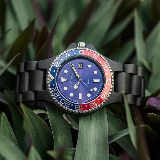 Sports Waterproof Men's Unique Ceramic Dial with Original Movement Gift Watch