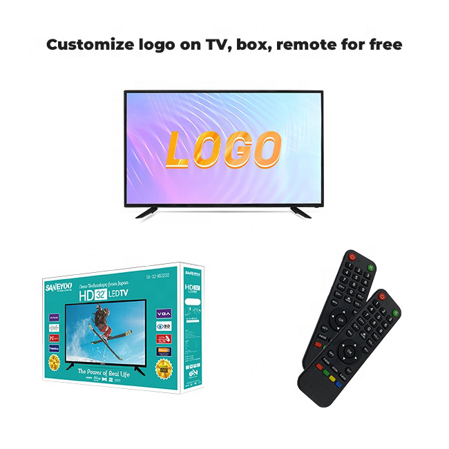Smarttv 4K UHD 43 Pulg Smartv 43inch Television Smar LED Android Televizor