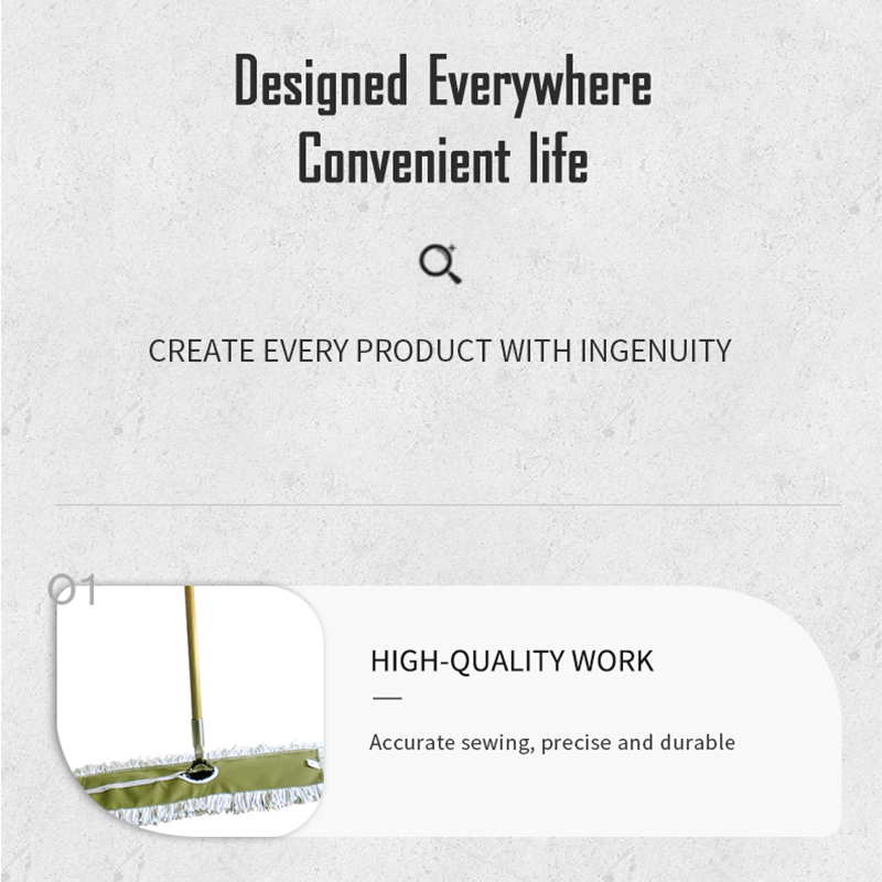 2025 Deluxe Dust Mop Muliti Size Aluminum Pole H1621