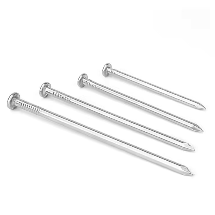 Furniture Cabinet Hardware Hand Tools Zinc Plated 45#Carbon Common Roofing Galvanized Steel Concrete Nail