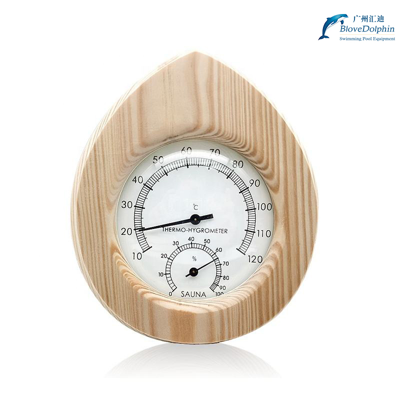 Sauna Accessories Sauna Thermometer Hygrometer Wooden Sauna Hygrometer