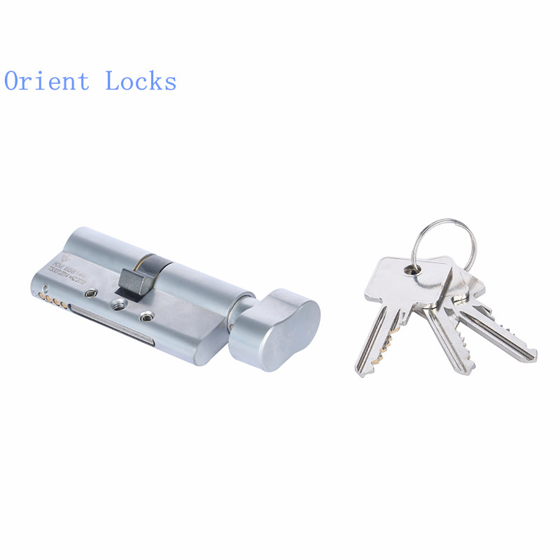 Euro One-Star Cylinder Lock High Quality with Knob