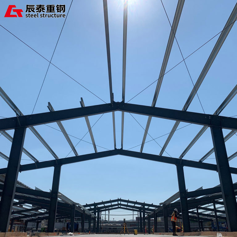 Fast Built Steel Structural Frame Civil Apartment Shelter Construction