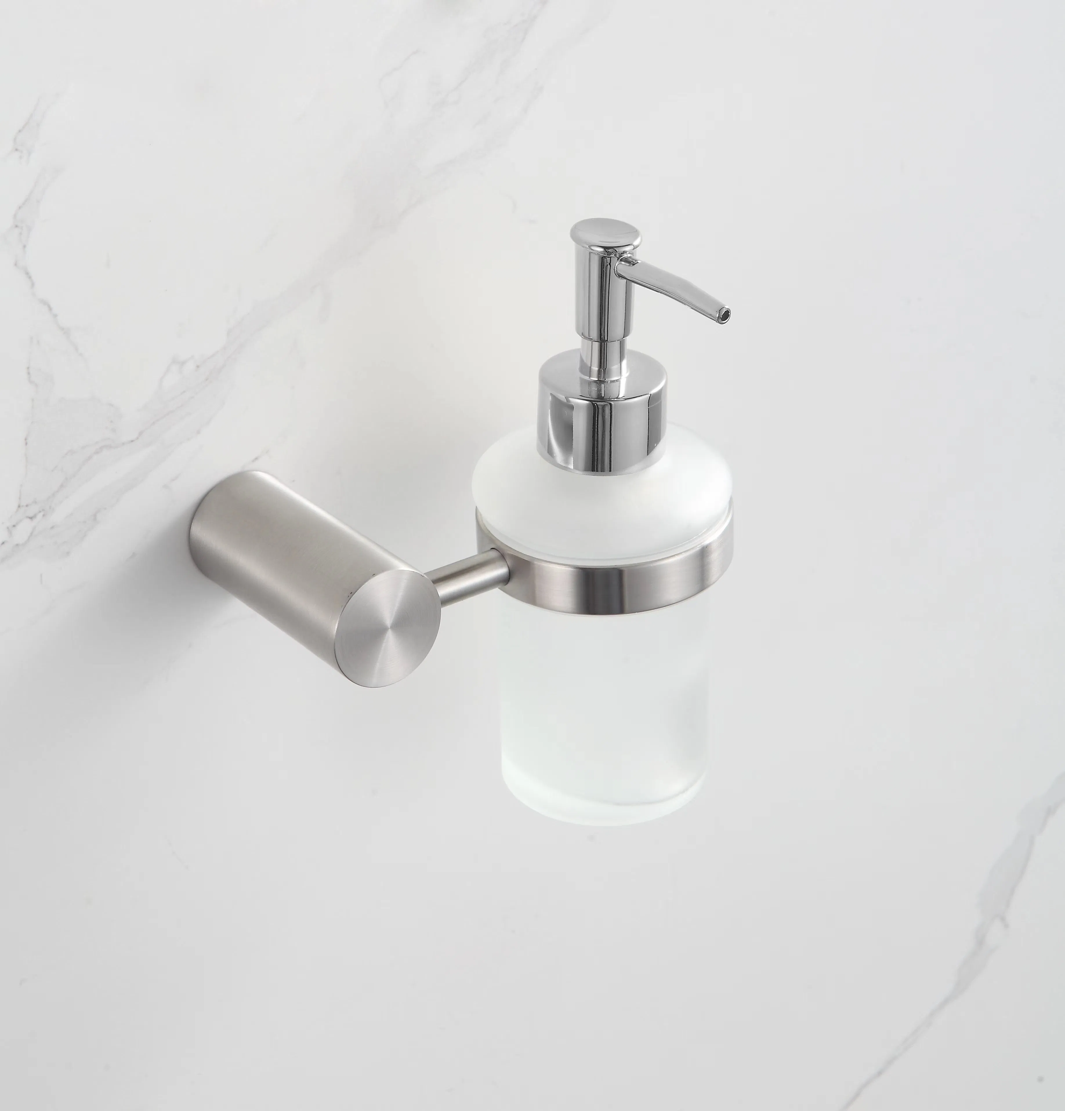 Round Design Stainless Steel Wall Mounted 6 Piece Bathroom Hardware Accessories Set