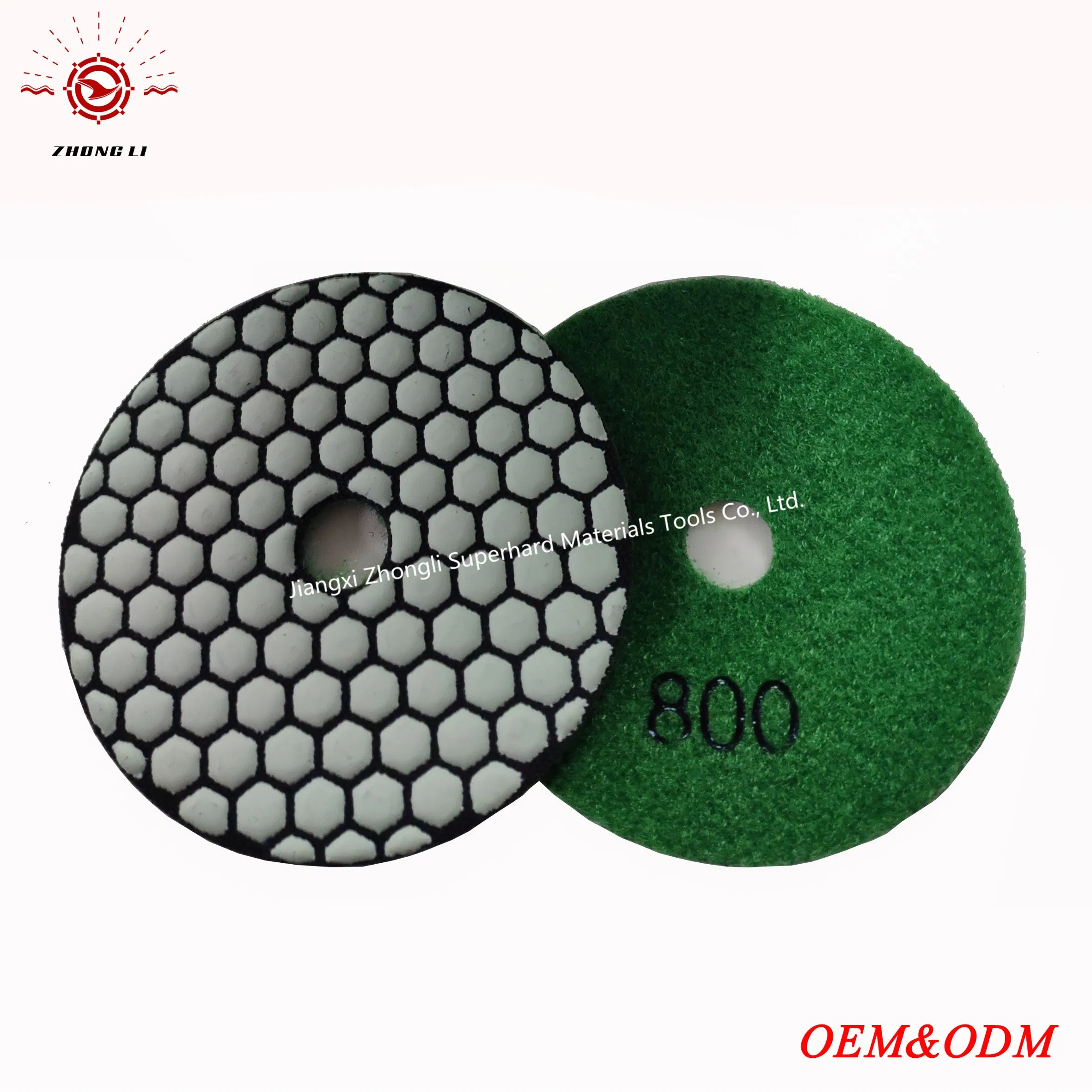Flexible Diamond Polishing Resin Pads for Granite Floor