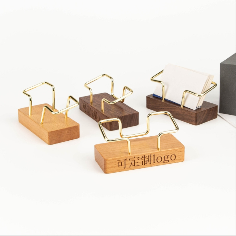 Triangle Vertical Vintage Iron Wood Combined Napkin Holder Wooden Triangle Toilet Paper Storage Rack