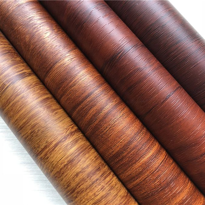 Wood Grain PVC Film for Furniture Edge Banding Decortaive Items
