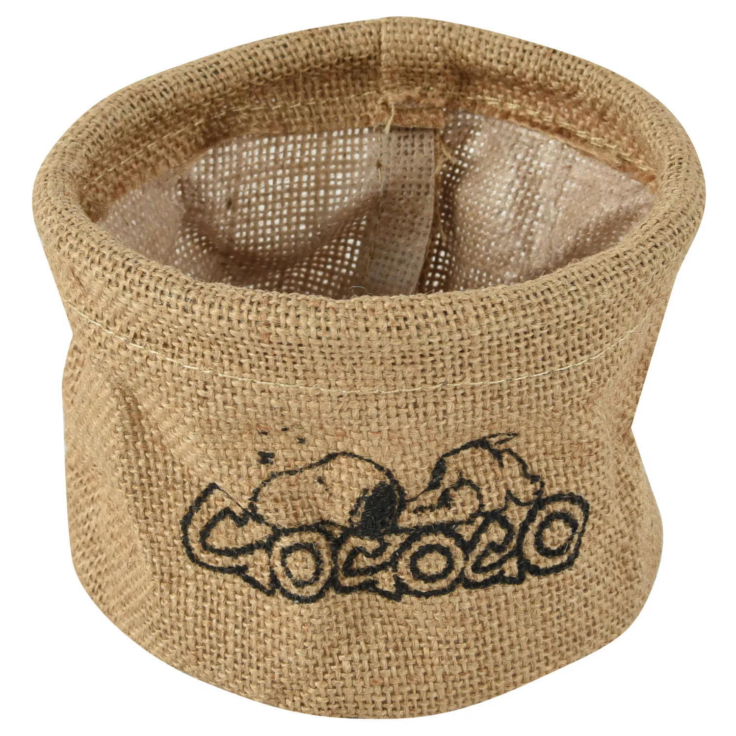 Jute Tabletop Storage Basket