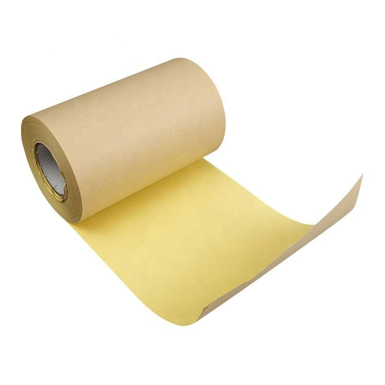 Cheap High Quality Label Yellow Self Adhesive Kraft Sticker Paper