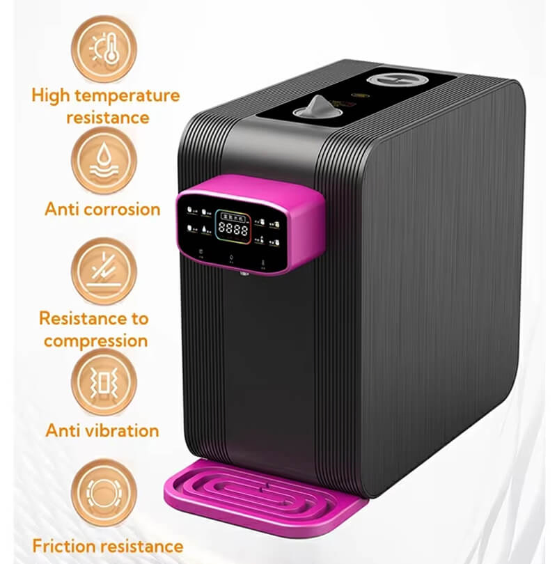 Hydrogen Electric and Manual Power Hydrogen Rich Hot Water Dispenser Device for Household