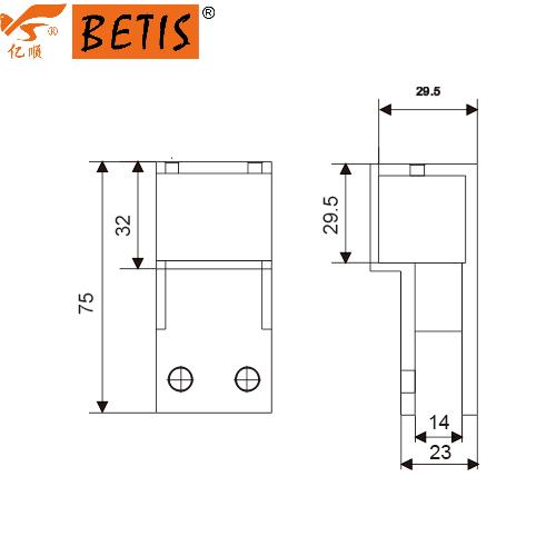 Bathroom Shower-Enclosure Hardware Accessories Patch-Fitting 304-Stainless-Steel Fixed-Panel to Support-Bar Pipe Holder