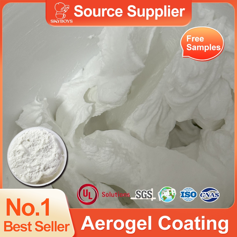 High Quality Durable Fireproof Aerogel Painting Insulation Aerogel Heat Insulating Coating for Soundproofing Applications