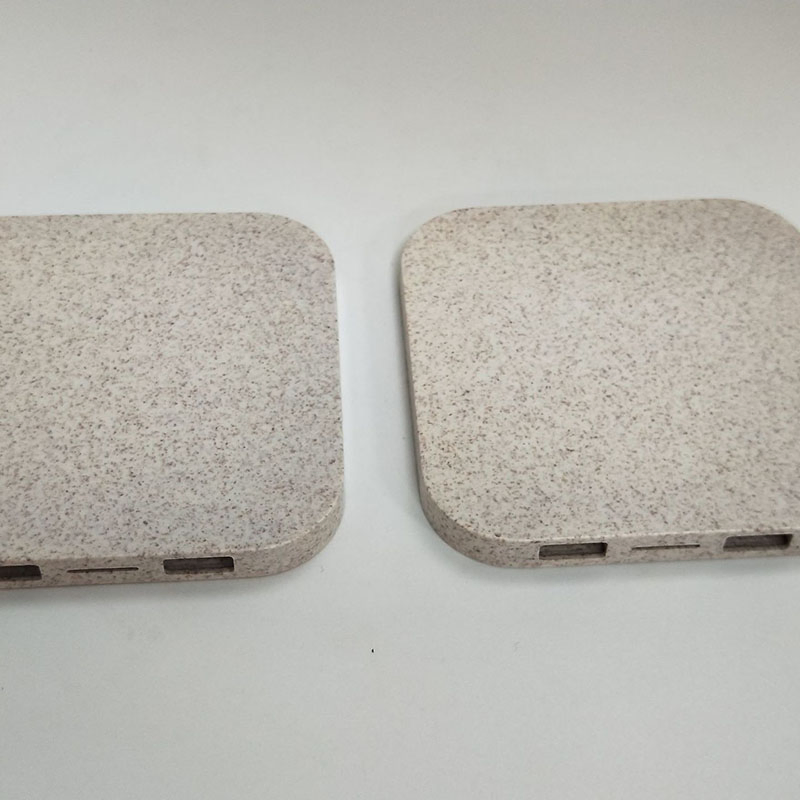 Беспроводная зарядка с двумя USB, в форме соломинки