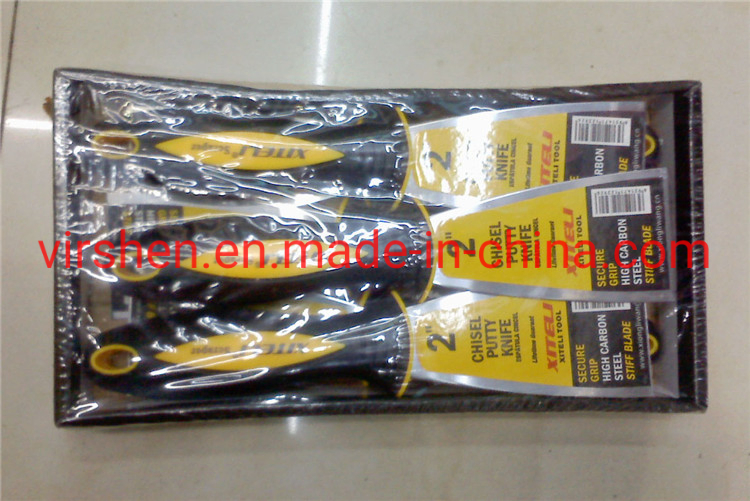 High-Quality Rubber-Plastic Handle Stainless Steel Plastering Trowel