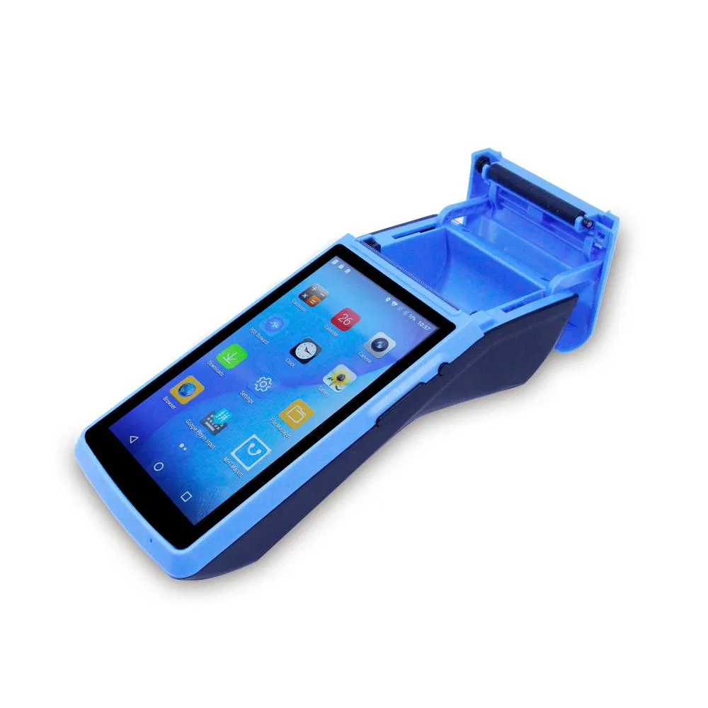 OS 8.1 Version Handheld GPRS POS Terminal Android Restaurant POS with Printer