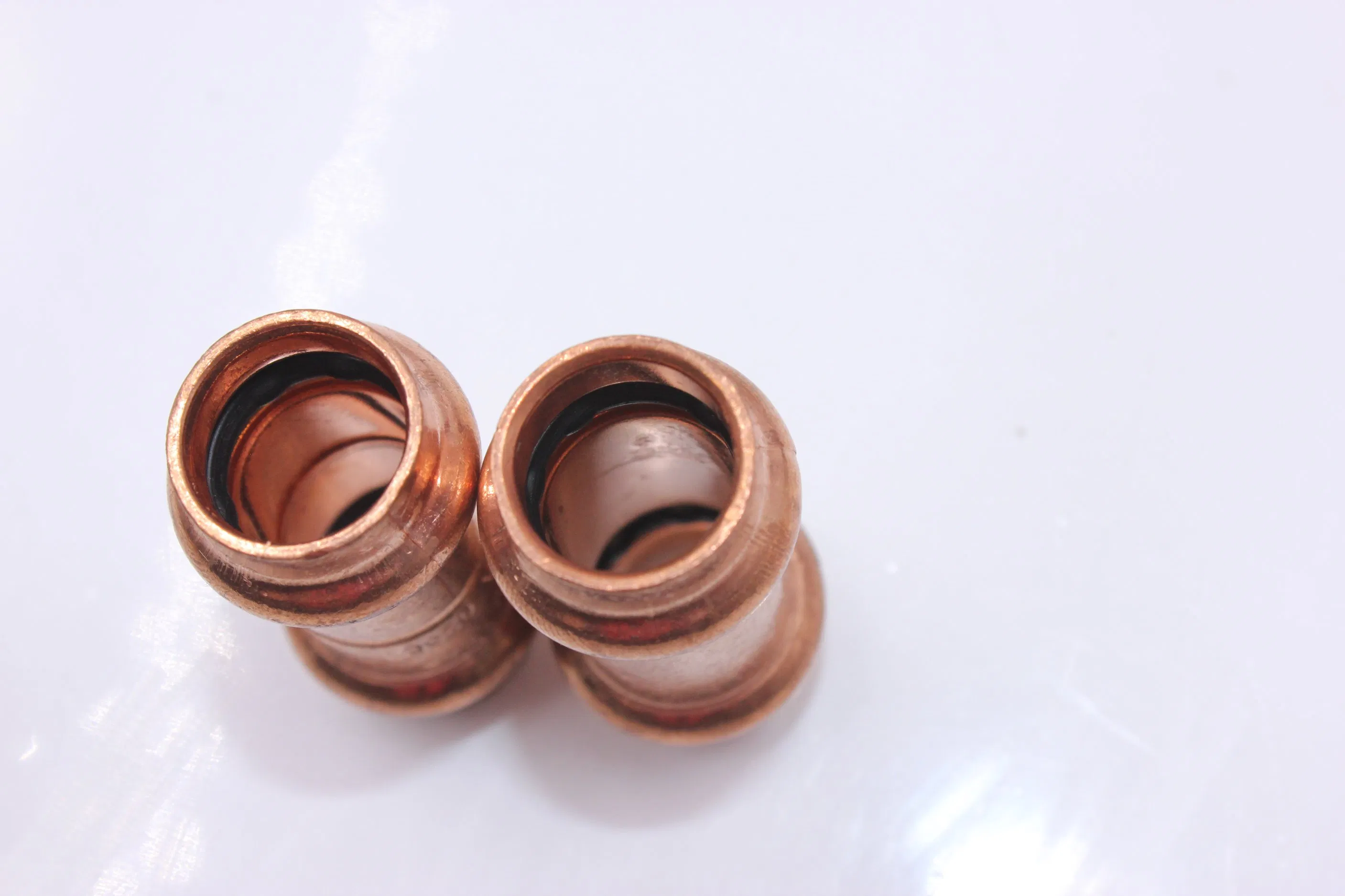 Copper Pressfit Fittings Press-Fit V-Profile Coupler Straight Adapter