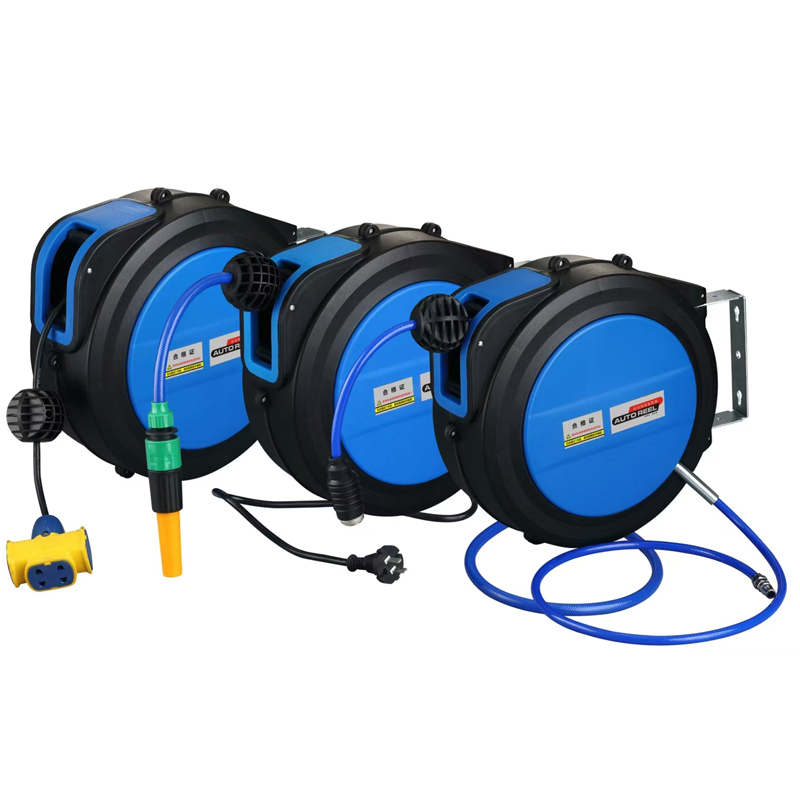 Factory Wholesale Wall Mounted Retractable Garden Hose Reel Water Hose Pipe Reel