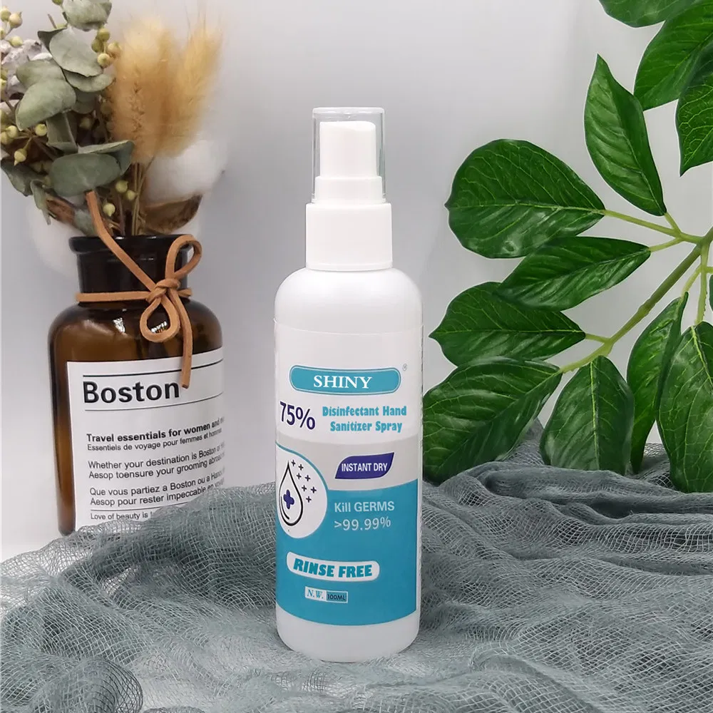 100ml Disinfectant Hand Sanitizer Liquid Alcohol Spray Hand Soap