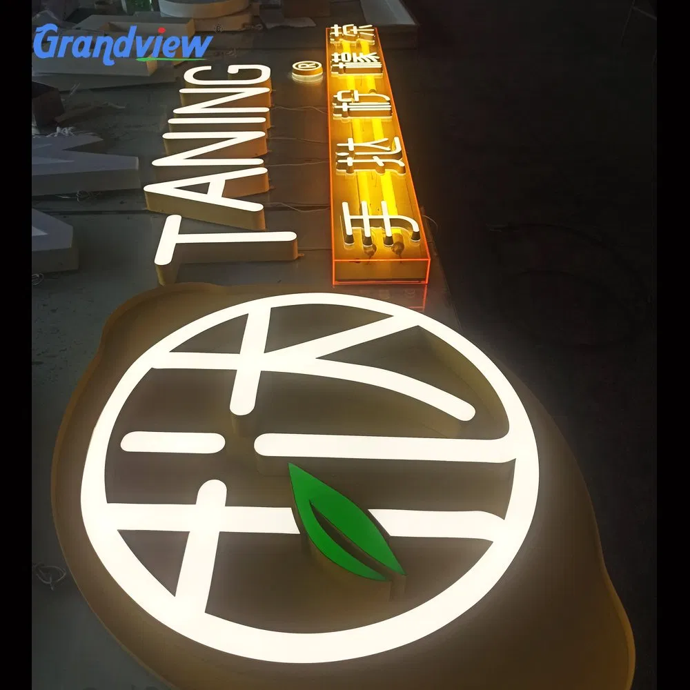 Wall Outdoor Business Shop Frontlit Luminous Sign