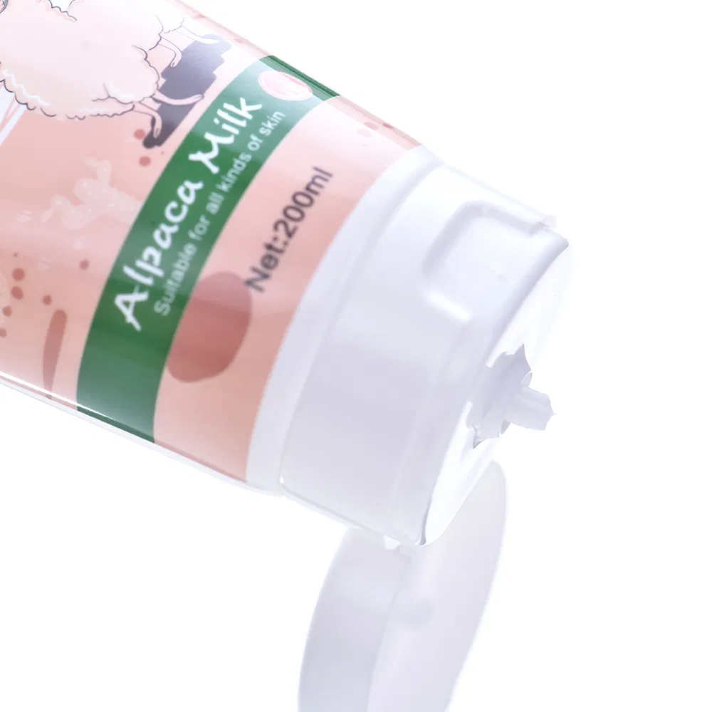 Private Label Skincare Whitening Cream Moisturizing Alpaca Milk Body Lotion