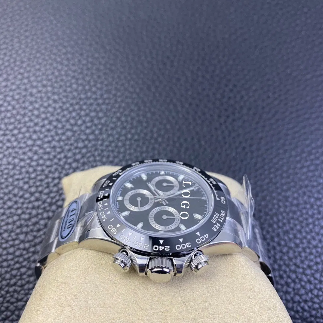 Top Quality Super Clone Clean Factory 4130 Movement Automatic 5A Mechanical Men's Mechanical 116500ln-0002 Chronograph Watch Custom 40mm