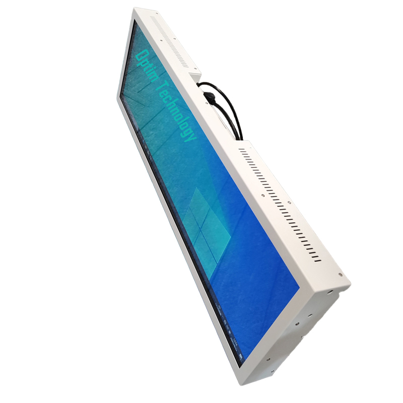 Stretched 29-Inch Digital Display for Public Transport Use