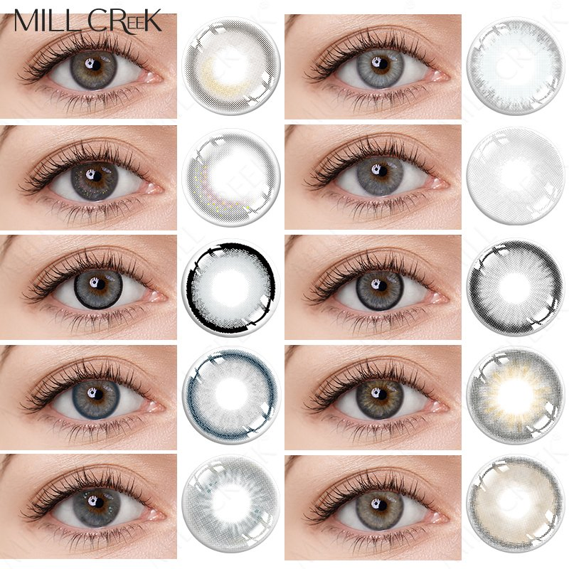 Manufacture Beautylens Wholesale Colored Contact Lenses Lente De Contacto Pupilentes Beautiful Grey Color Contact Lens
