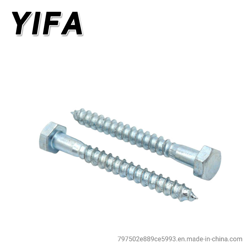Fastener Galvanized Pigtail Anchor Bolt Screw Hook Eye Bolt