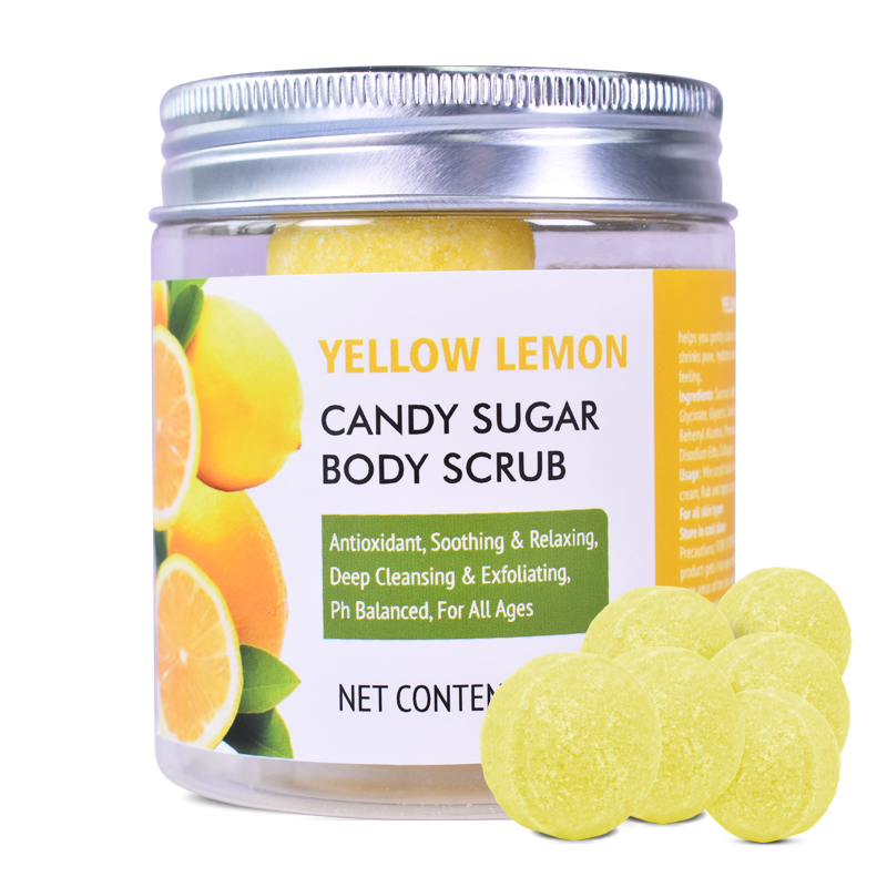 Private Label Natural Hot Selling Fruit Body Scrub Natural Body Sugar Scrub Exfoliate Whitening Body Scrub