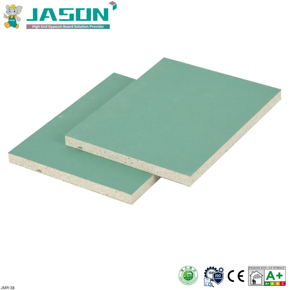 Jason Moisture-Resistant Gypsum Board Jmr-38, CE Certification