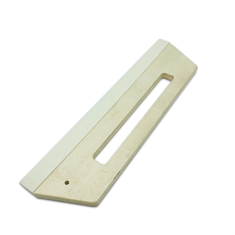 Factory Sell Custom Logo Wooden Handle Squeegee Rubber Wiper