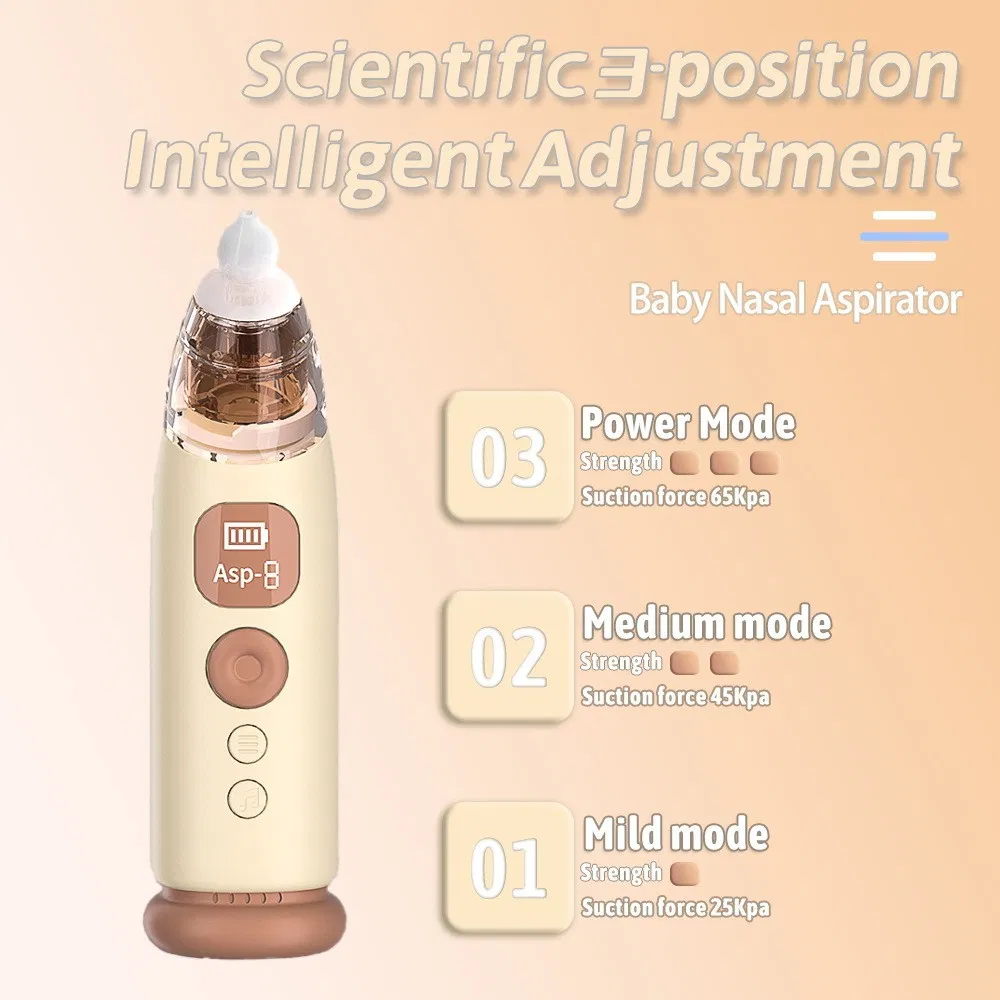 Gentle Newborn Electric Nasal Aspirator for Clear Breathing