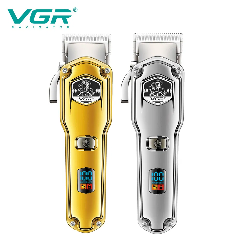 Factory Wholesale Professional Wireless Hair Clipper Trimmers Multi Purpose Vgr Hair Cutting Trimmer