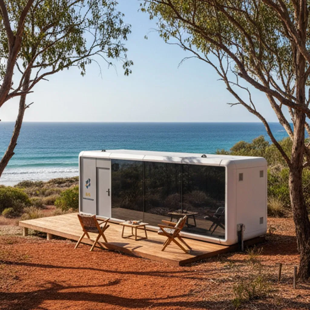 Modern Portable Affordable Living Apple Cabin Prefab Conatainer House