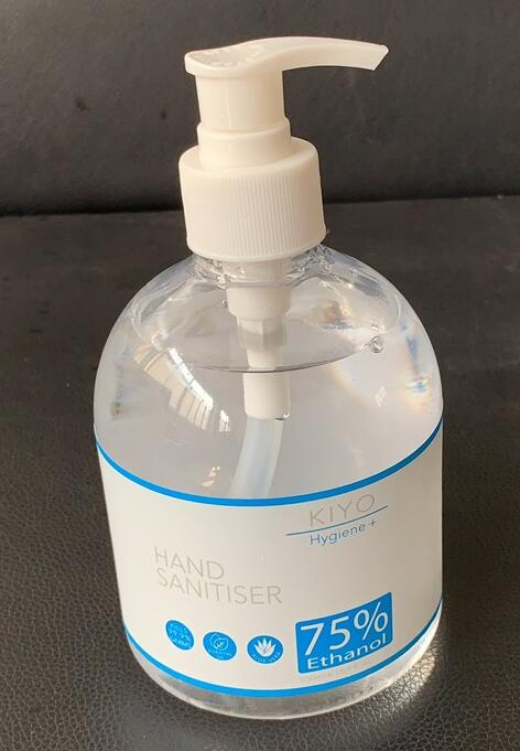 75% Alcohol Hand Sanitizer FDA CE Factory Price Antiseptic 99.9% 10