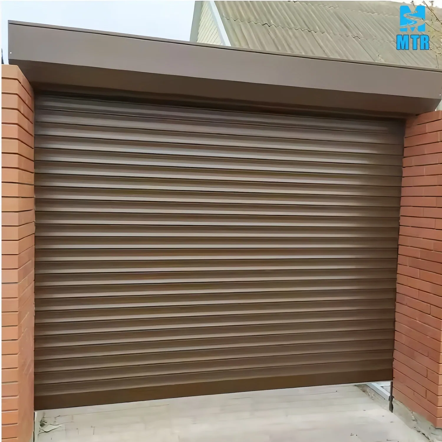 Wind Proof Cheap Prices Security Roll up Shutter Door Custom Colors
