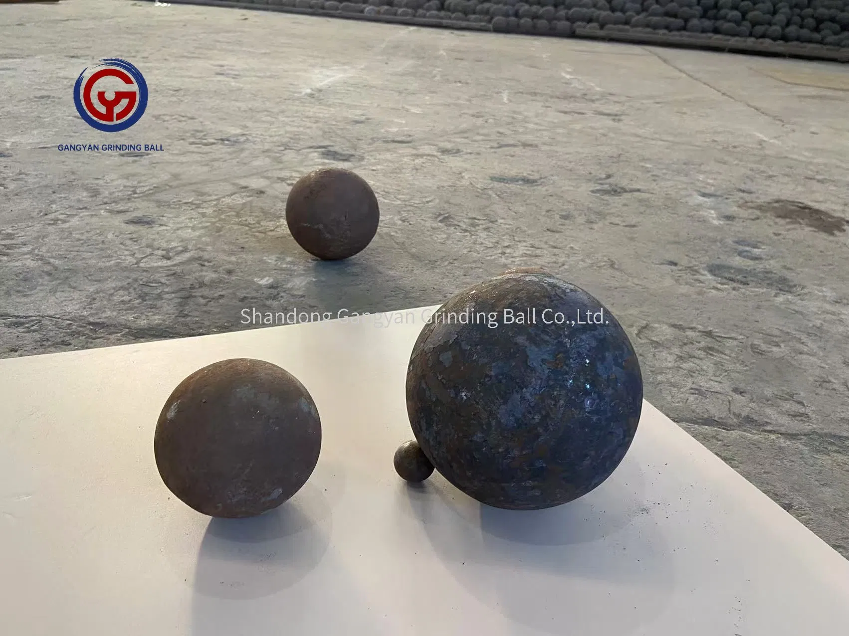 Мелющие шары стальные 12-160 мм для шаровых мельниц