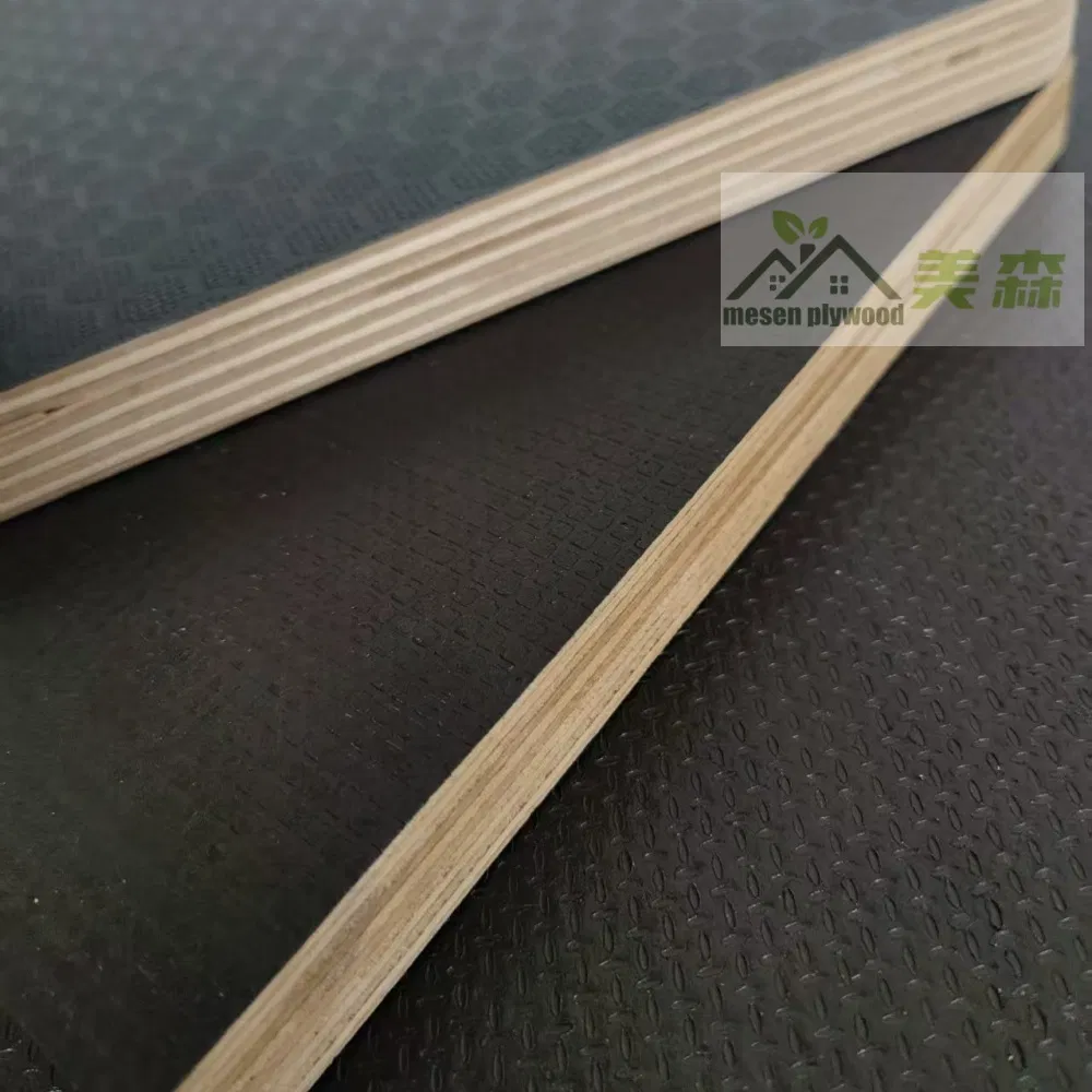 Factory Selling 12mm 15mm 18mm WBP Waterproof Construction Shuttering Phenolic Waterproof Anti-Slip Film Faced Plywood