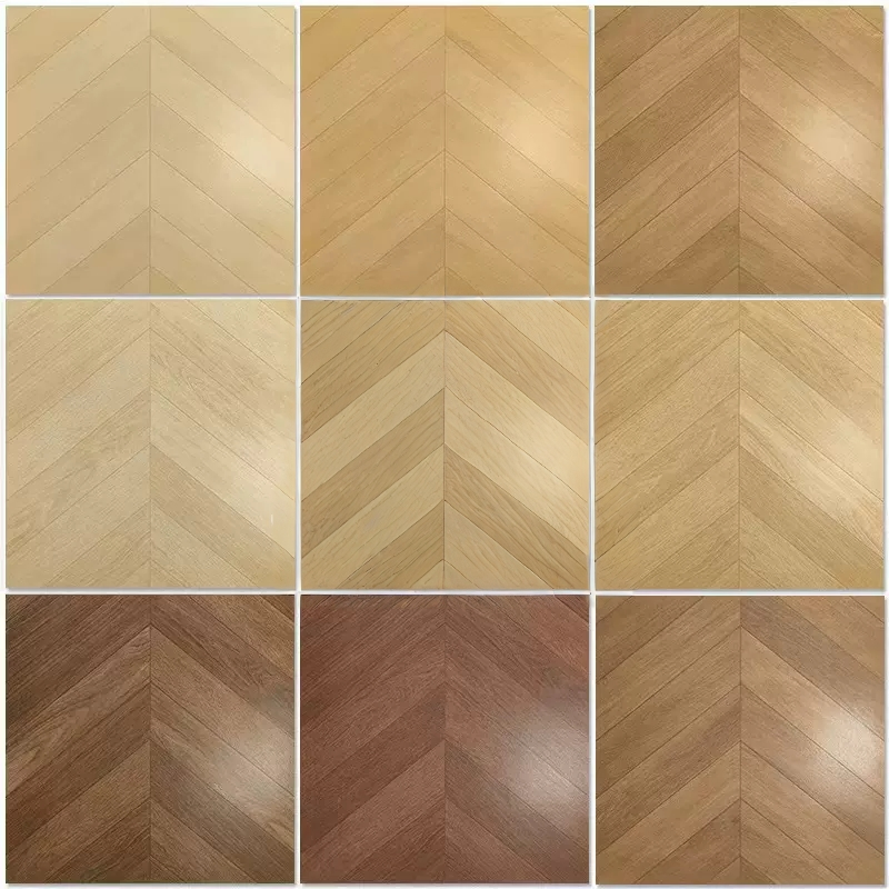 HDF Waterproof and Moisture-Proof Herringbone Pattern V-Shaped Wearable Formaldehyde-Free Laminate Flooring