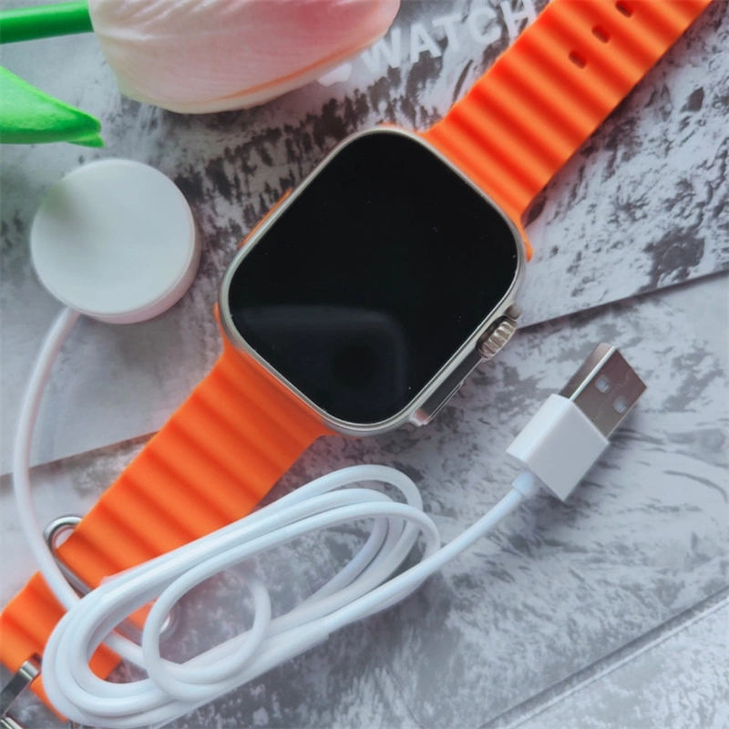 Hot Selling Best Quality Smart Watch Ultra2 with Silicone Strap Waterproof GPS