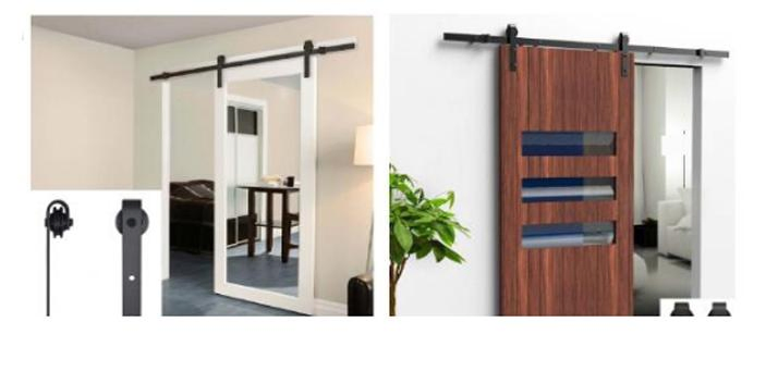 Ncyinox OEM Barn Hardware Kit Single Soft Closed Sliding Door Hangingdoor and Window Fitting