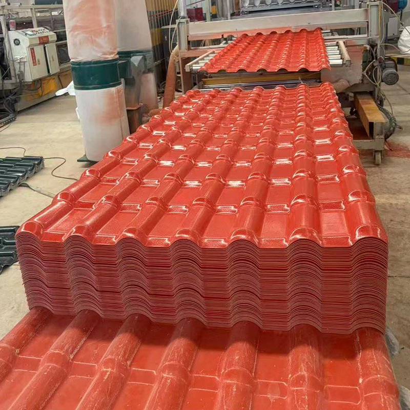 Синтетическая черепица для крыши, серая