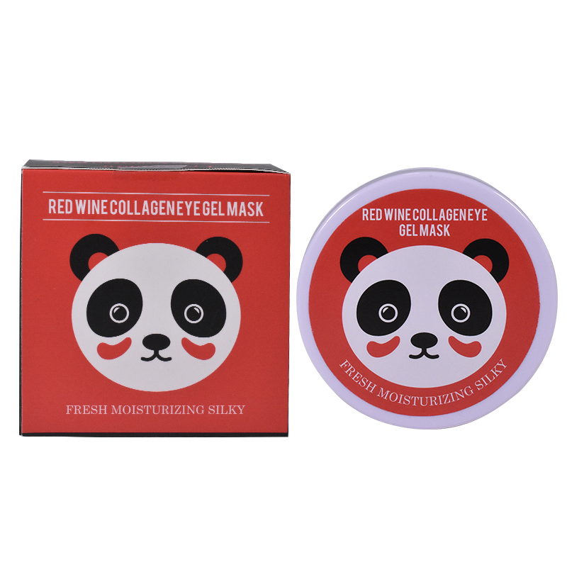 Red Wine Collagen Remove Dark Circles Brightening Anti-Aging Eye Gel Mask