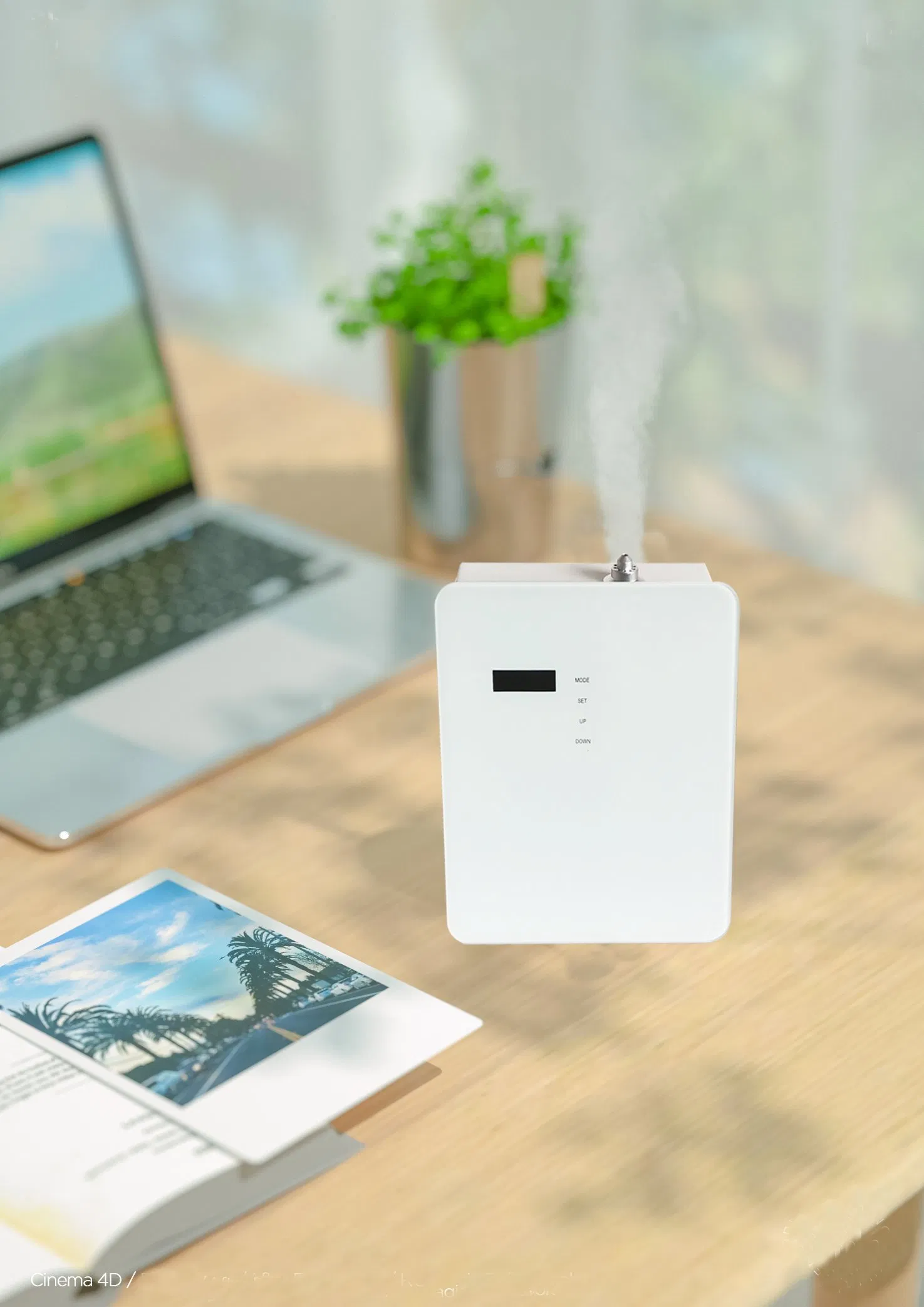 Personal Wholesale Aromatherapy Electric Aromatic Diffuser OEM Modern Wireless Wall Plug in Mini Oil Diffuser for Bedroom