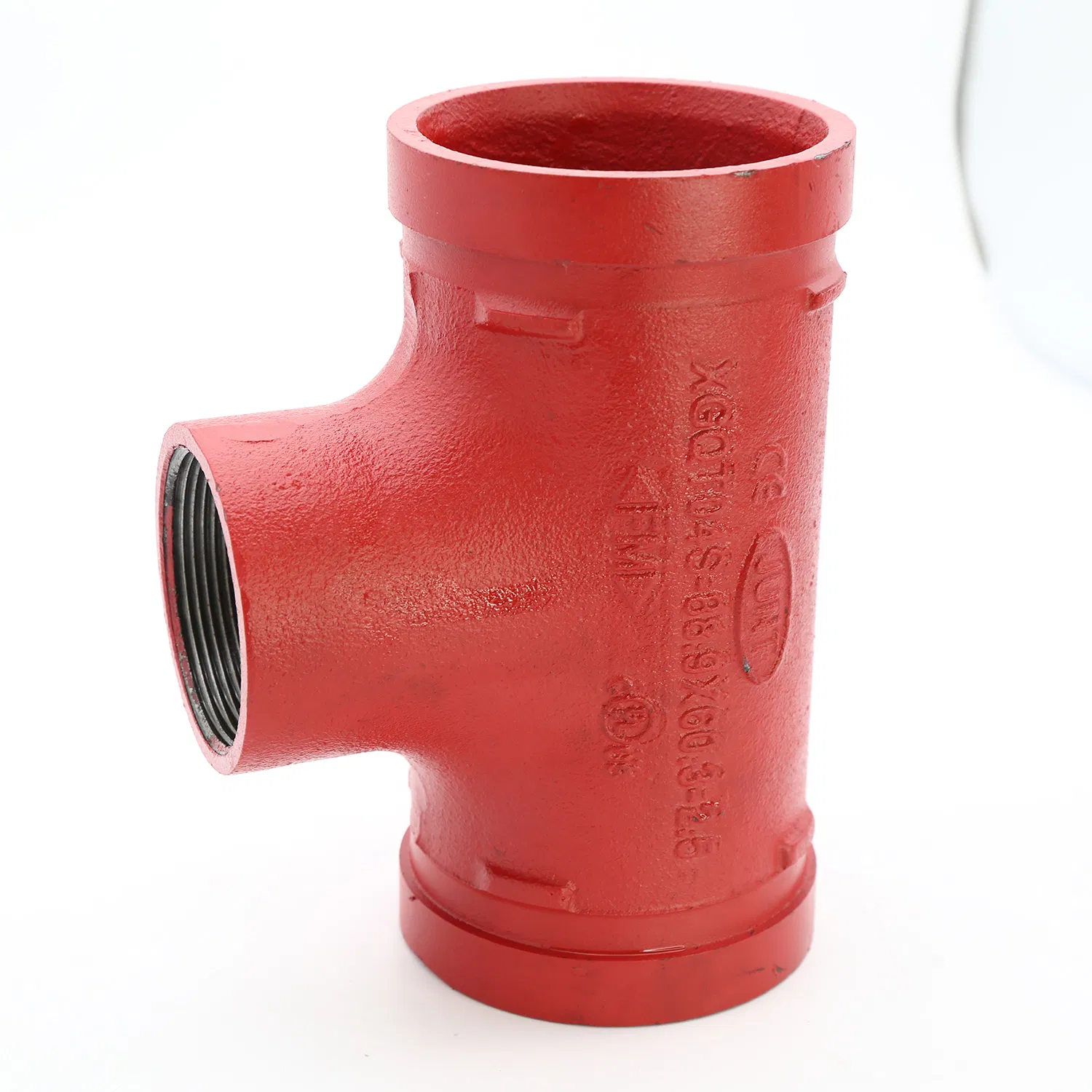 FM UL Ce Approved Ductile Iron Grooved Pipe Fittings