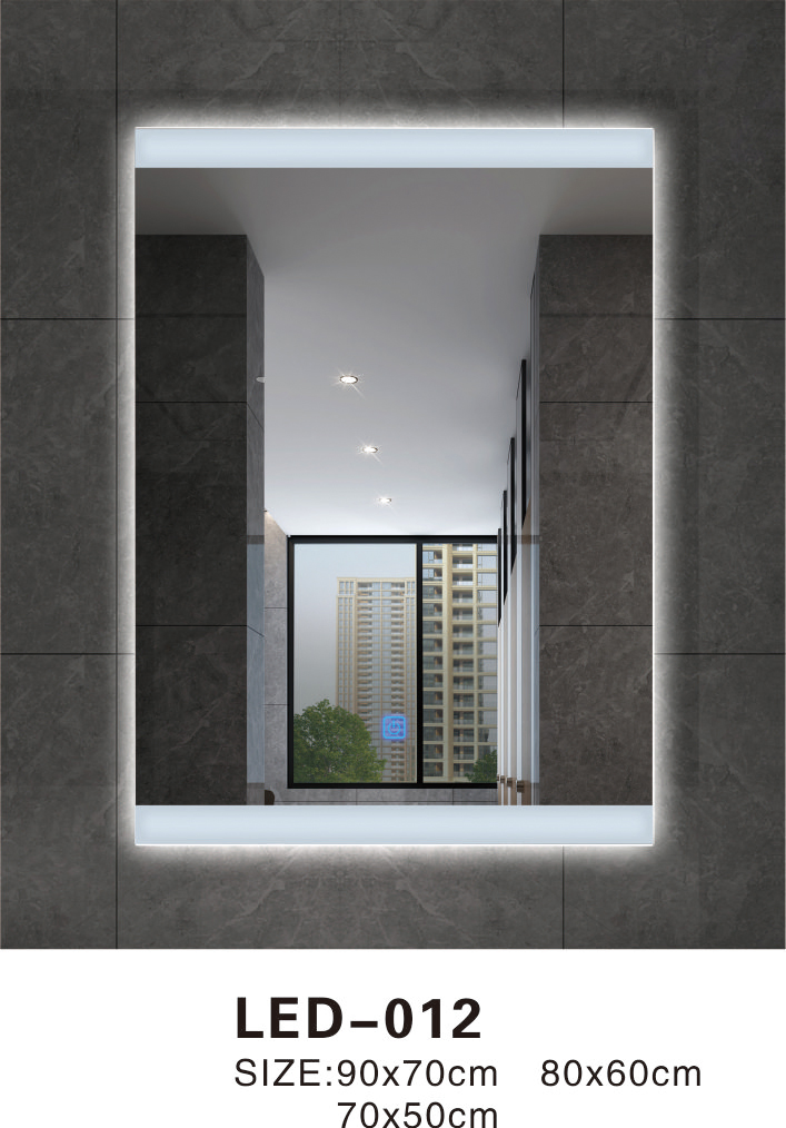 LED Bathroom Mirror with Touch Sensor