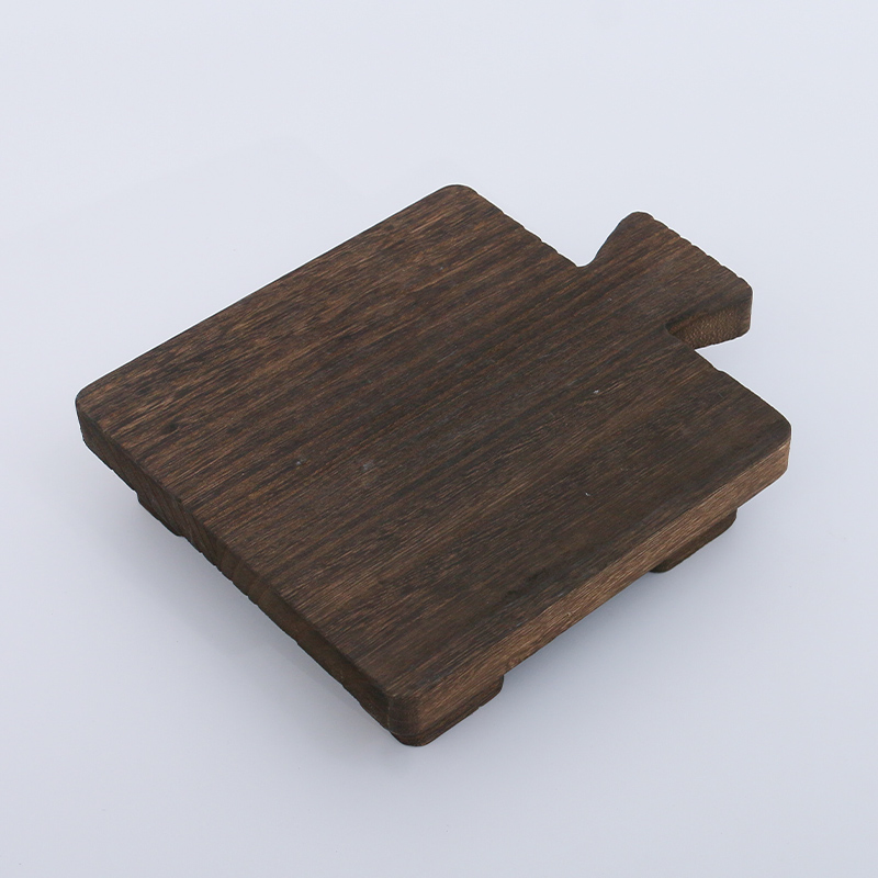 Квадратный деревянный поддон для цветов