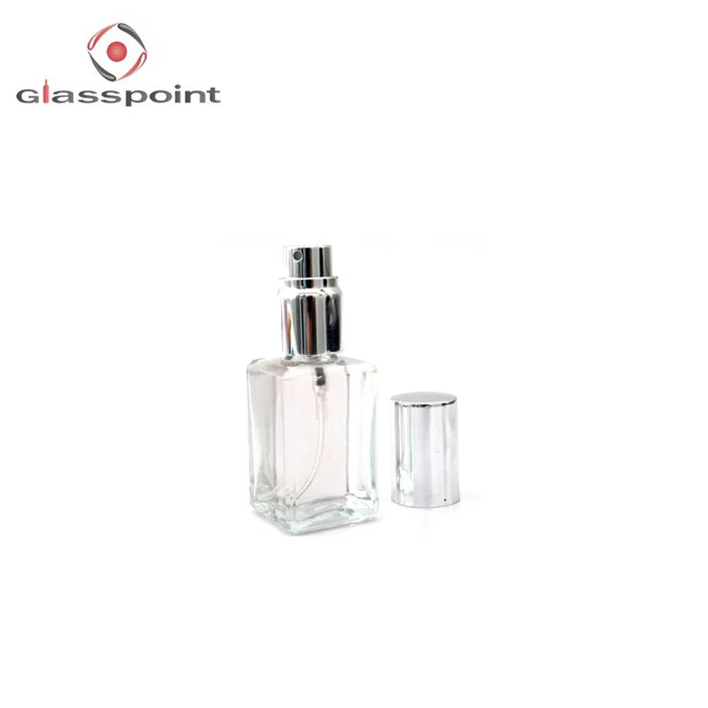 Custom Clear Aromatherapy Lady Fragrance Glass Perfume Bottle