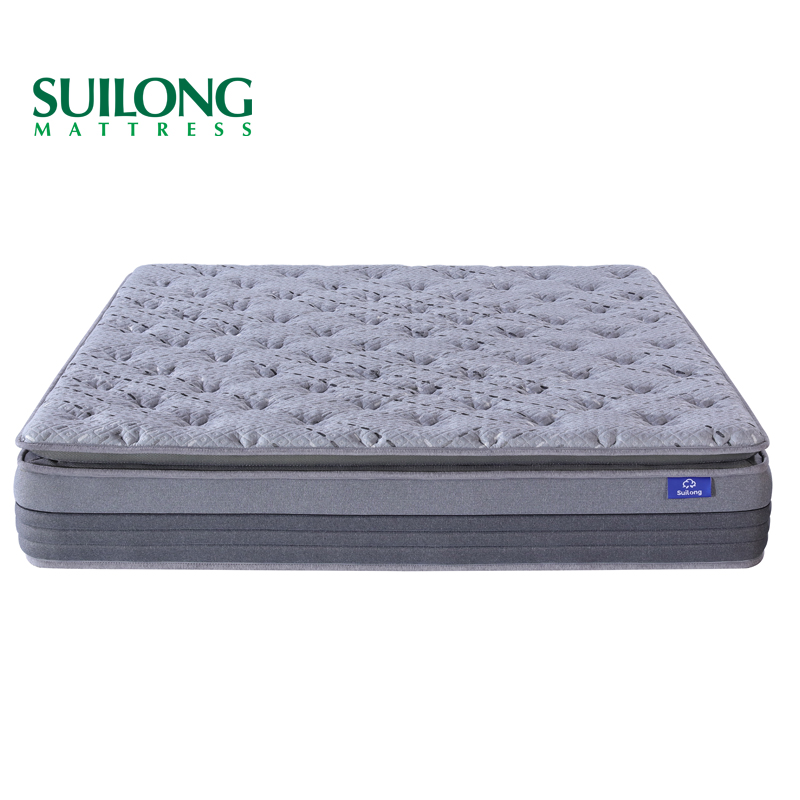 Eco Friendly Organic Premium Memory Foam Pocket Spring Queen Mattress